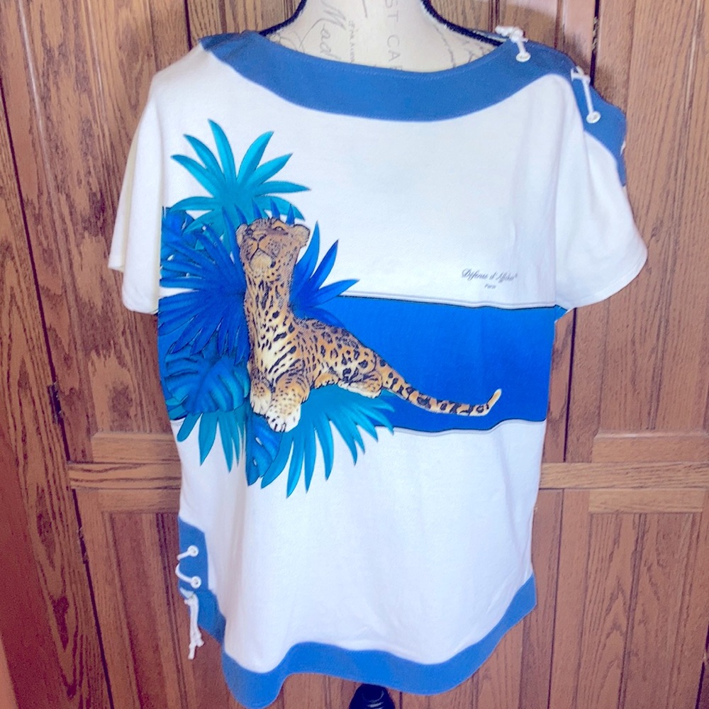 Defense d’ Afficher leopard shirt